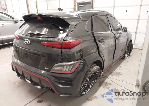 2022 Hyundai Kona N z USA, uszkodzony, nr VIN KM8KH3AC6NU003332